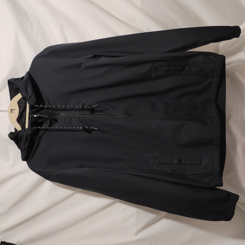 (X-61) SALE! Nomad Navy Tech Fleece Lined Jacket Sz.L Gently Worn
